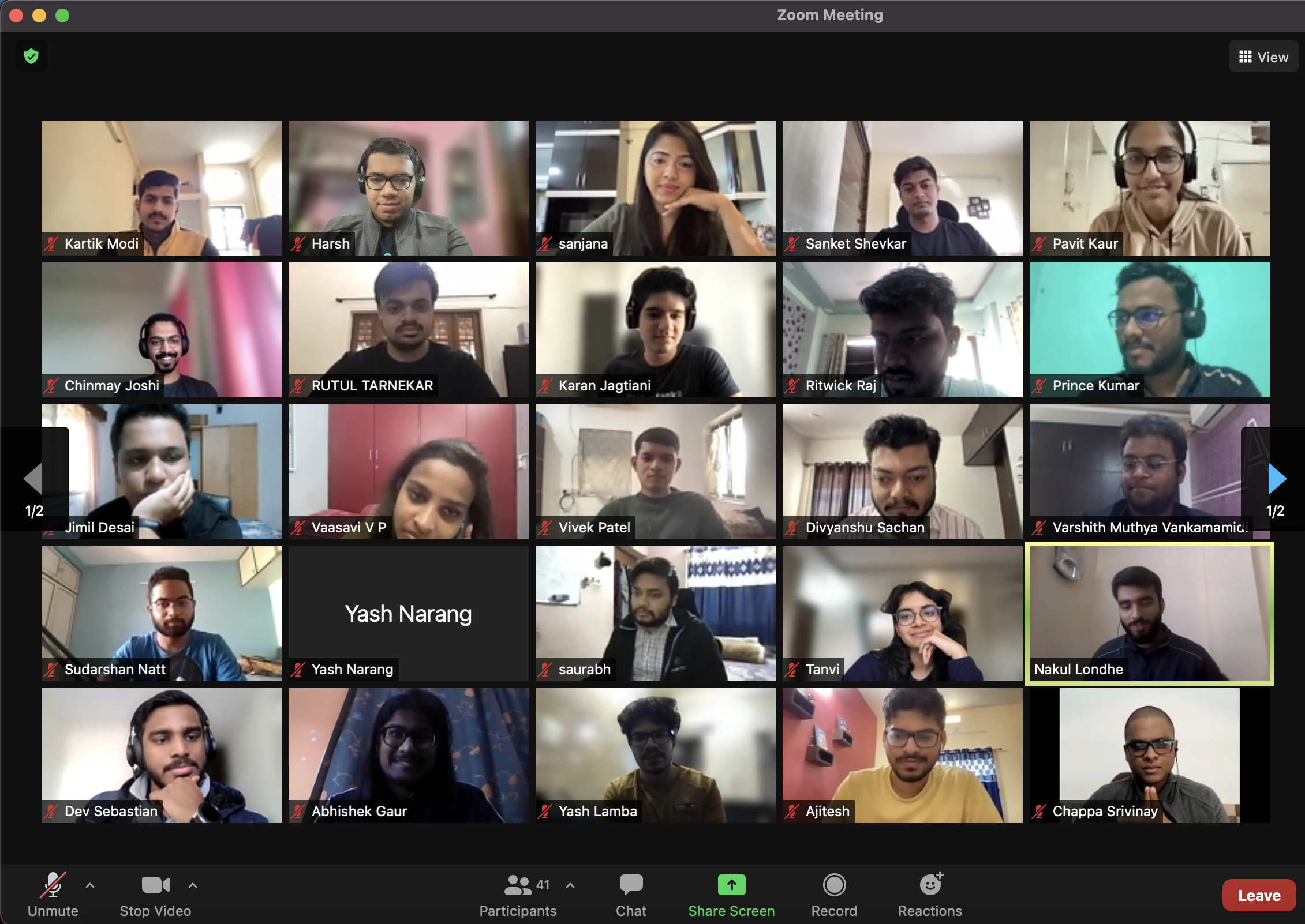 HackerRank Interns meeting